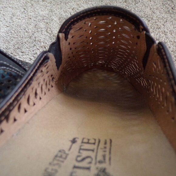 Spring Step L artiste leather slip on sneakers 40 - Picture 8 of 9